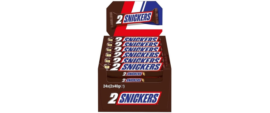 Snickers Barre Snickers 24 x 80 g