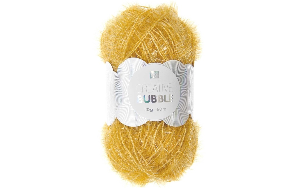 Rico Design Laine Creative Bubble 50 g de jaune de maïs