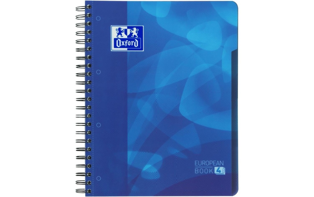 Oxford Carnet de notes A4+, ligné, bleu