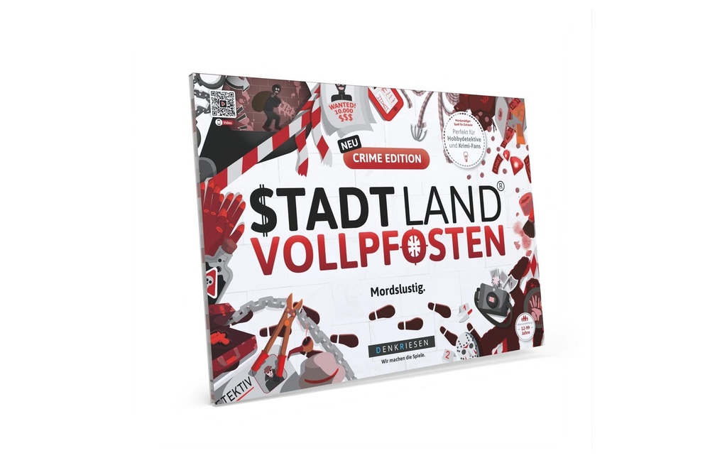 Denkriesen Ville Pays Poteau plein A4 Block Crime Edition -DE-