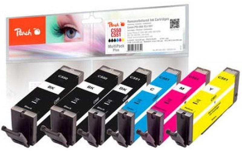 Peach Kits d’encre Canon PGI-550 / CLI-551