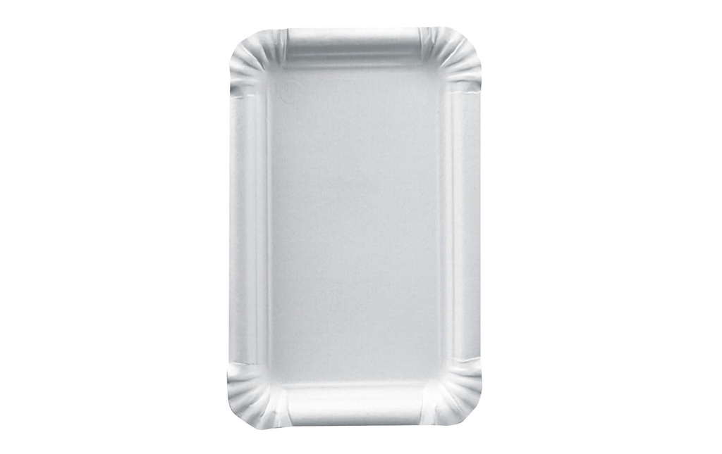 Papstar Assiettes jetables Pure petit 17.5 cm x 11 cm, 250 Pièce/s, Blanc