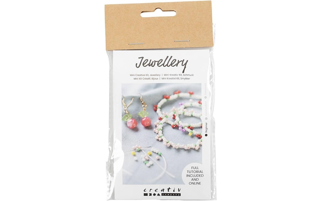 Creativ Company Kits de bricolage pour bijoux Bracelet et boucle d'oreille