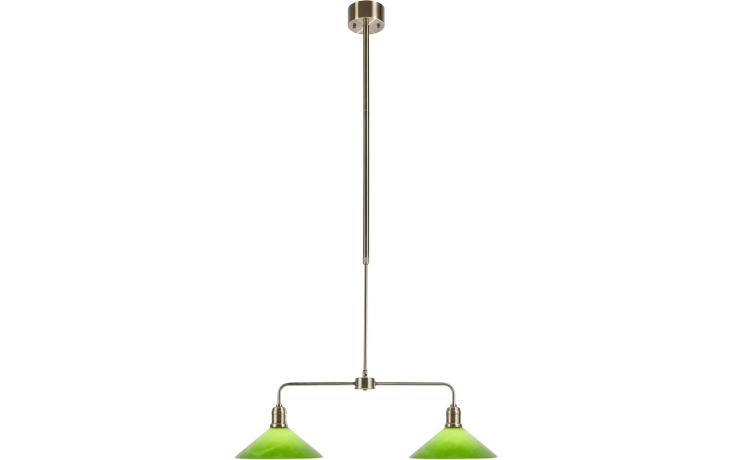 Markslöjd Lampe suspendue VELA à 2 flammes Vert