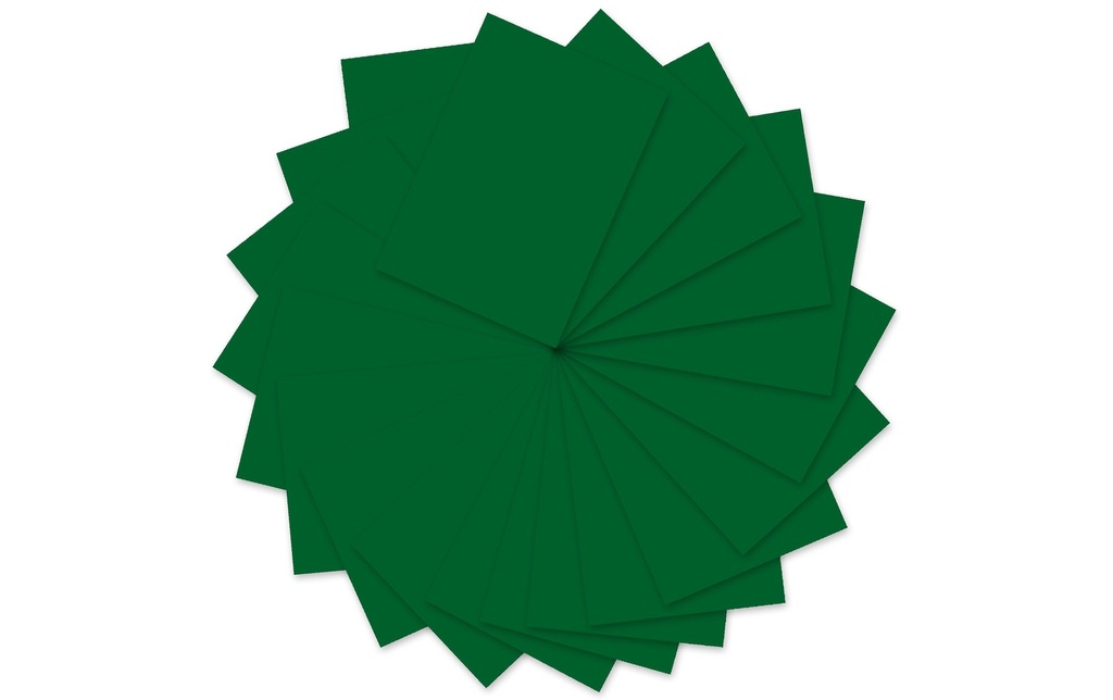 URSUS Papier coloré A4, 130 g/m², 100 feuilles, vert foncé