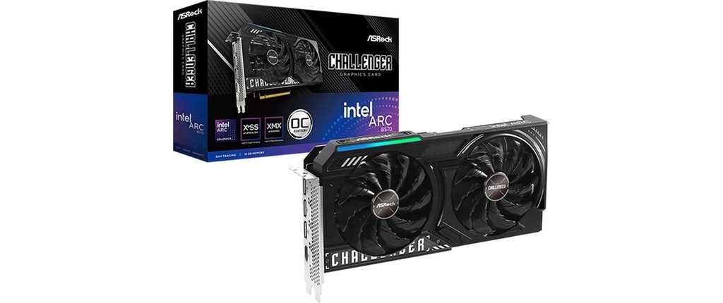 ASRock Carte graphique Intel Arc B570 Challenger 10 GB OC