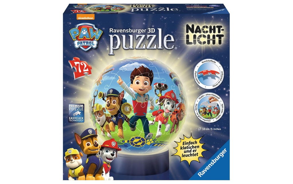 Ravensburger Veilleuse La pat patrouille
