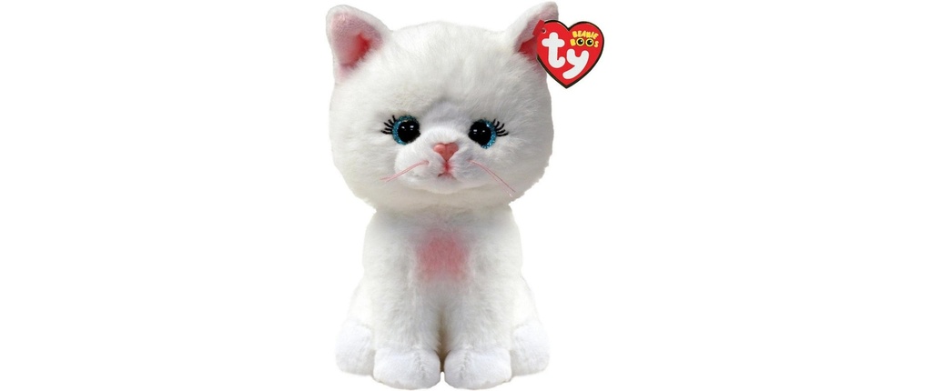 Ty Peluche Amelia Blanc/rose
