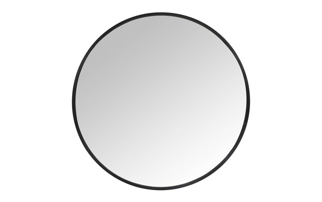relaxdays Miroir Noir, D: 70