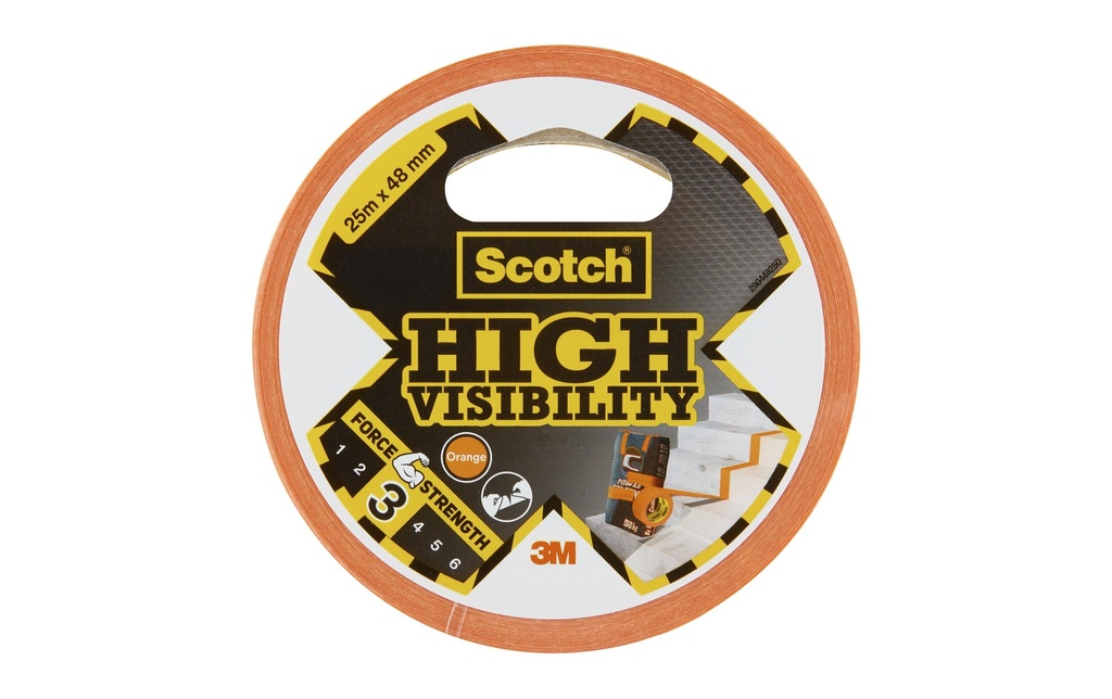Scotch Ruban adhésif High Visibility 48 mm x 25 m, Orange