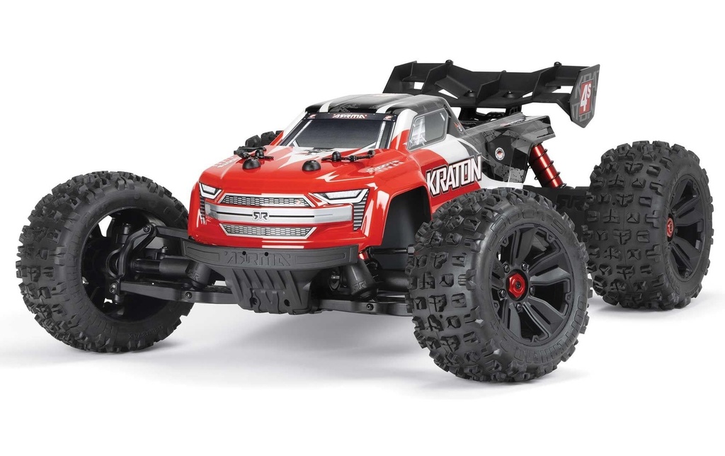 Arrma Monster Truck Kraton 4x4 4S V2 BLX Rouge, ARTR, 1:10