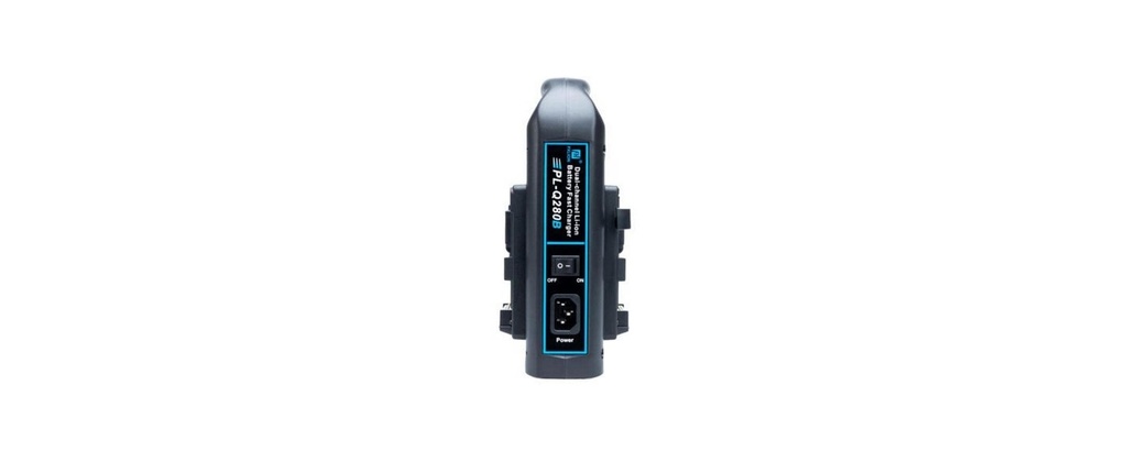 FXLion Chargeur PL-Q280B Fast Charger V-Mount (2 canaux)