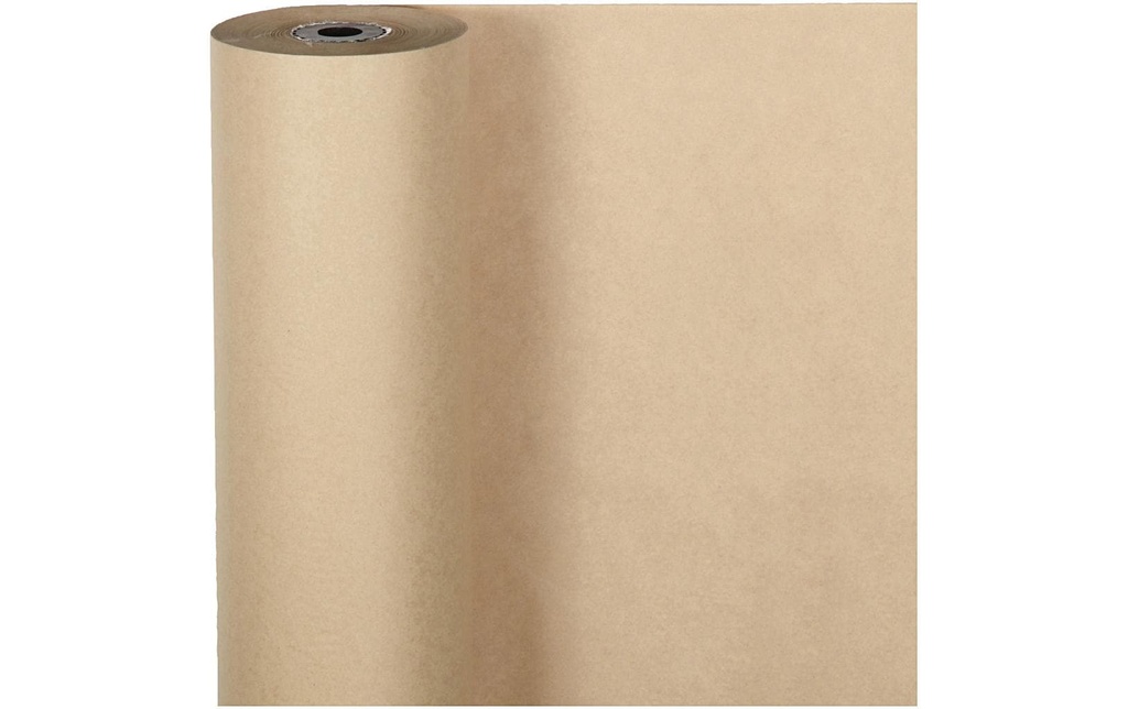 Creativ Company Papier cadeau Naturel, 50 cm x 100 m