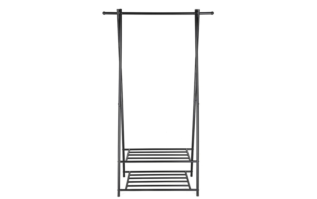 Songmics Porte-manteau 87,5 x 155 cm, Noir