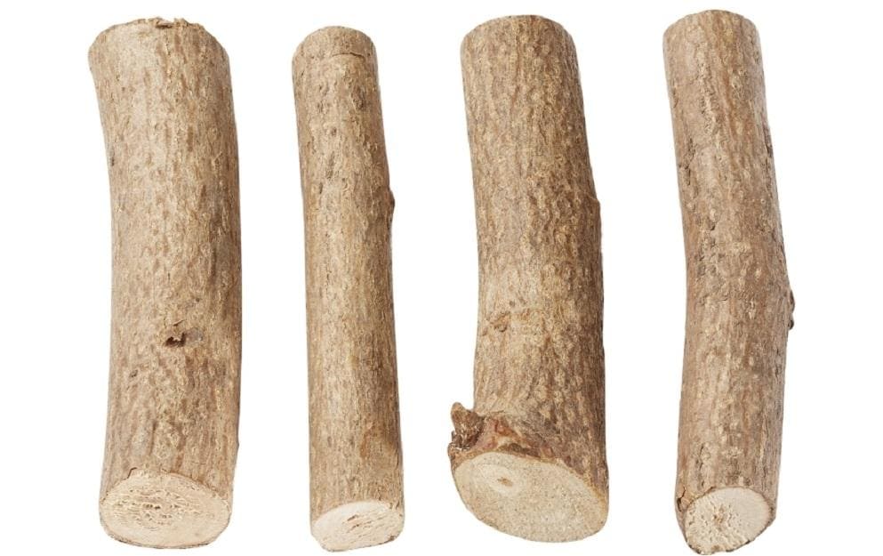 HobbyFun Matériaux naturels Petites tiges de bois 7 cm, 8 pièces
