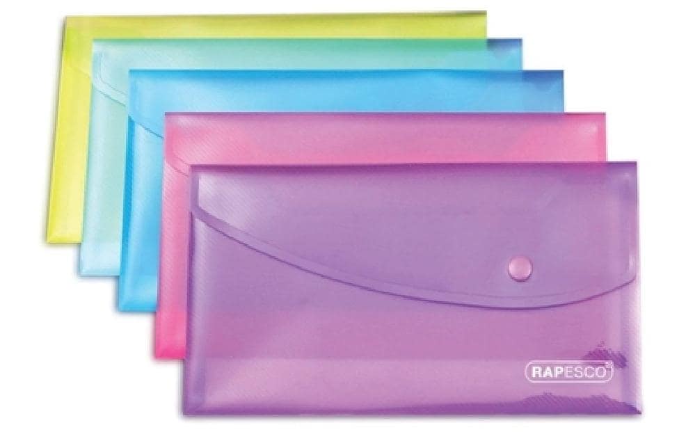 Rapesco Dossier de documents A5, 5 pièces, assorties