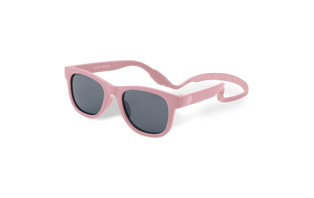 Baby Sunnies Lunettes de soleil pour bébé avec ruban Rose