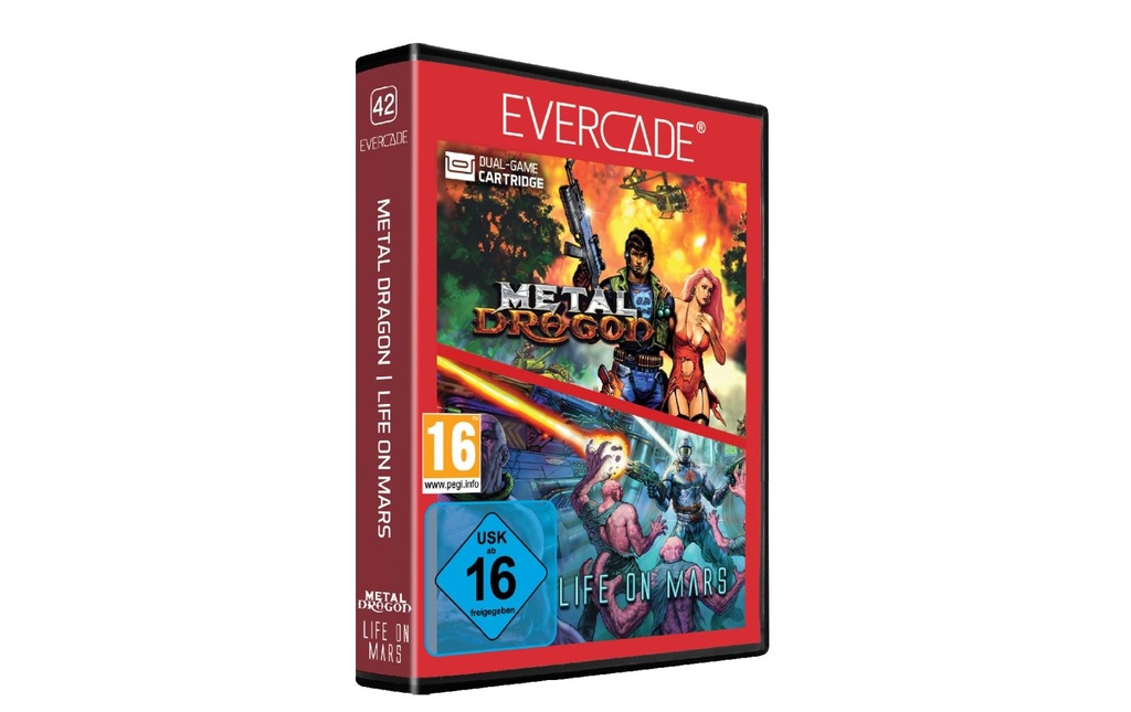 Blaze Evercade Metal Dragon/Life on Mars (Boîte)