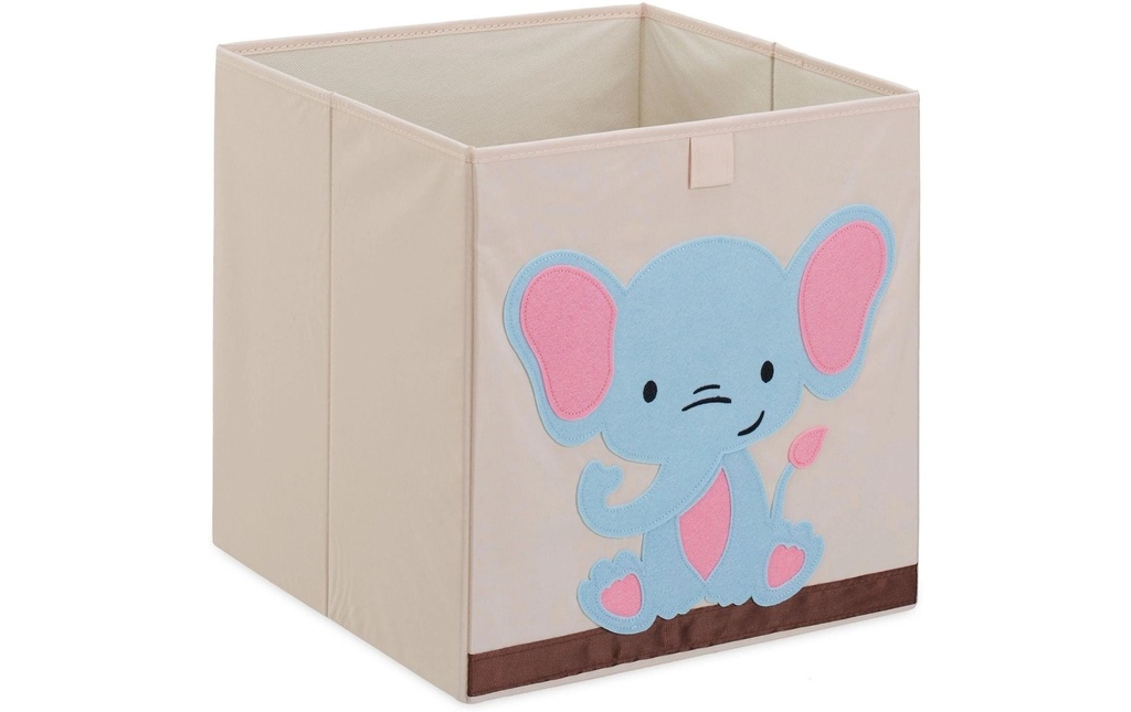 relaxdays Boîte à jouets Éléphant