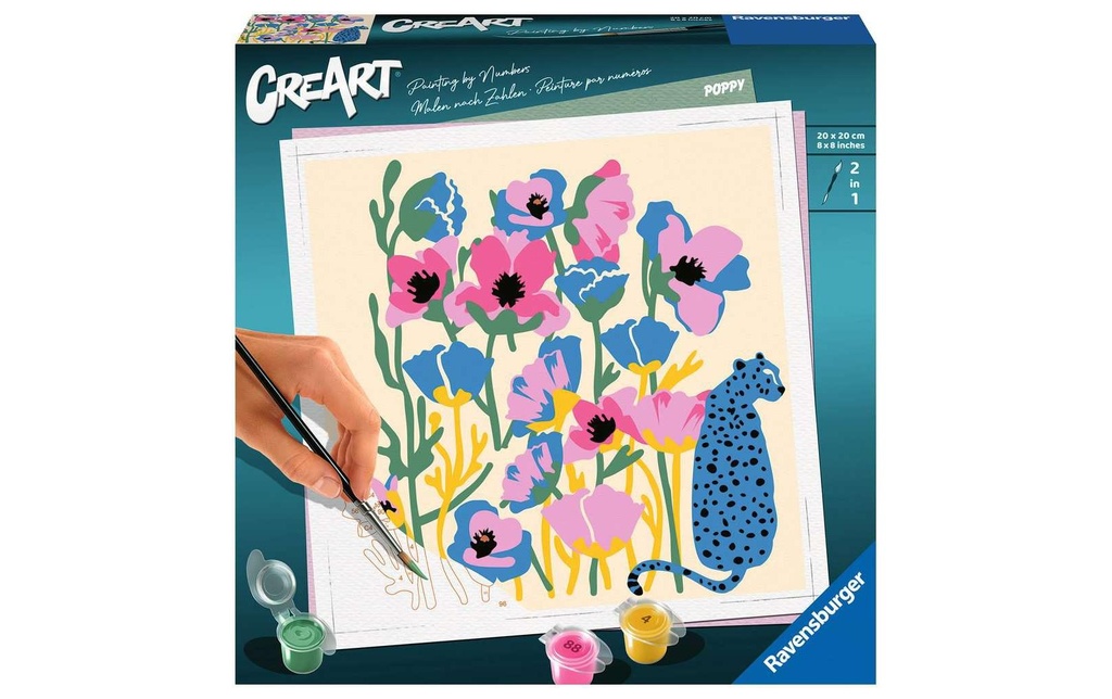 Ravensburger Kits de peinture CreArt: Poppy