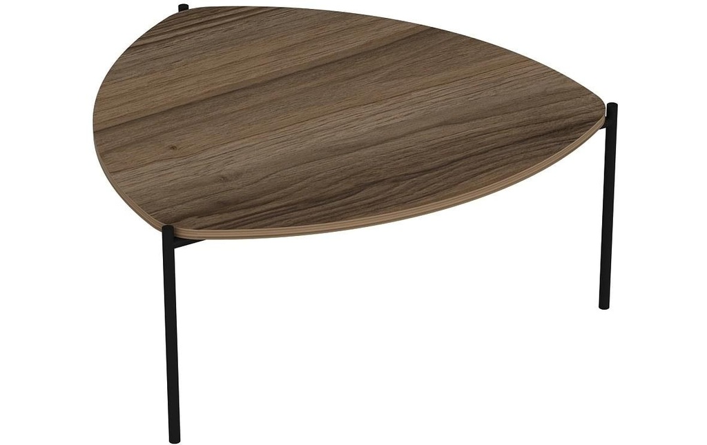 Woody Fashion Table basse Lenny 90 x 40 cm, Brun