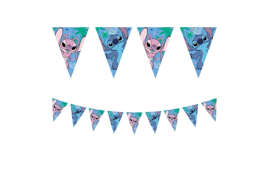 We fiesta Party Drapeaux Stitch FSC, 1 pièce