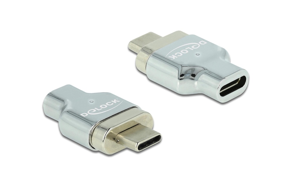 Delock Adaptateur USB Magnétique Connecteur USB C - Prise USB C
