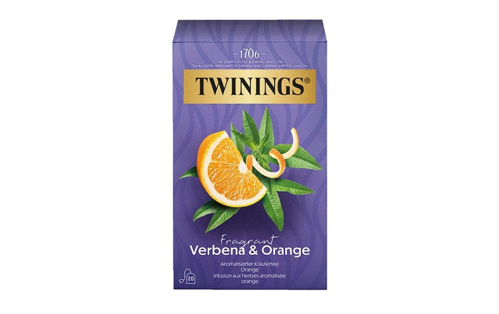 Twinings Sachet de thé Verveine & orange 20 Pièce/s