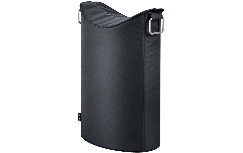 Blomus Corbeille à lessive Frisco Lounge 65 l, Noir