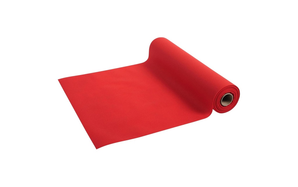 PRO nappe Chemin de table 40 cm x 2400 cm, Rouge