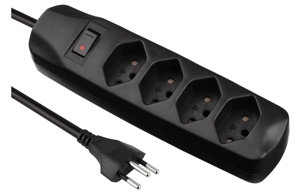 FURBER.power Bloc multiprises 4x T13 avec interrupteur