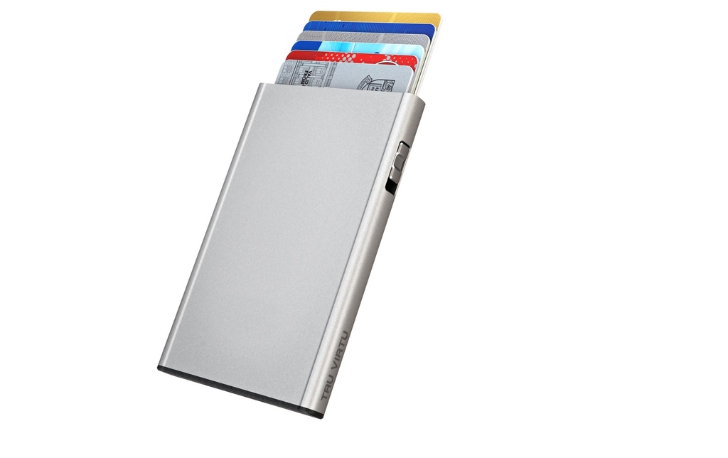 TRU VIRTU Portefeuille Card Case Click & Slide
