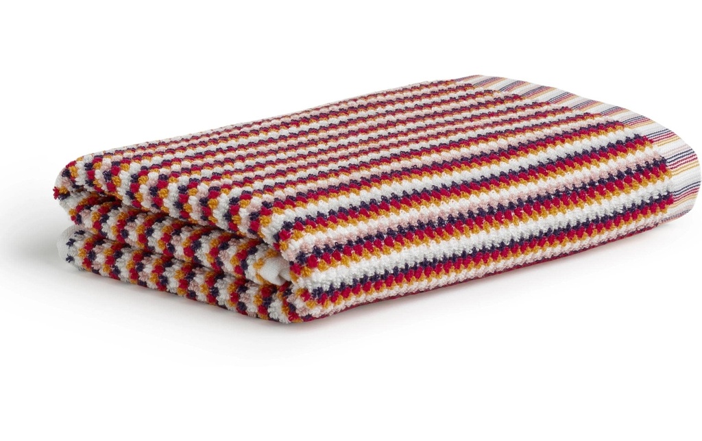 Möve Serviette Bliss Coloured 50 x 100 cm, Orange/Rose