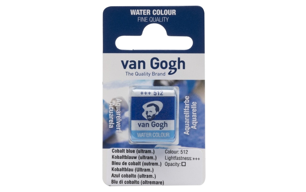 VAN GOGH Aquarelle godet bleu marine