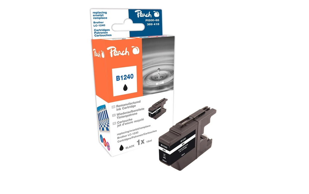 Peach Encre Brother LC-1240BK noir