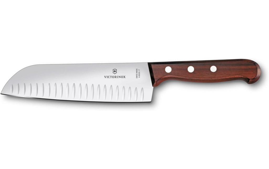 Victorinox Couteau Santoku Bois Marron Brun