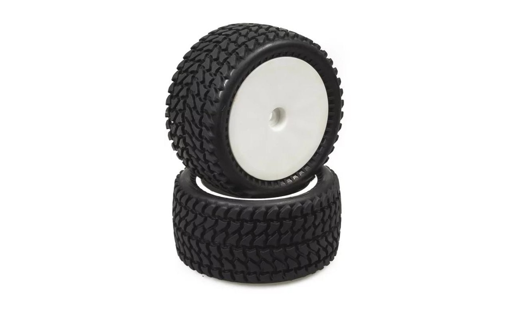 Hobbytech Roues complètes Buggy AllTerrain Arrière, 2 pièces, 1:10