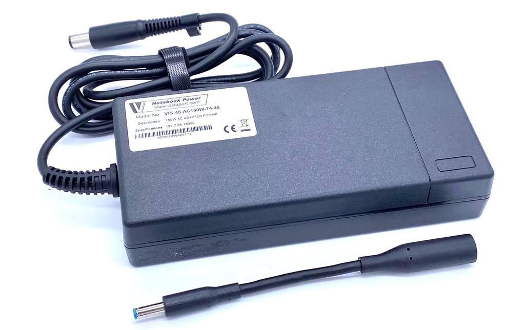 Vistaport 150 W HP connecteur 7.4mm + 4.5mm