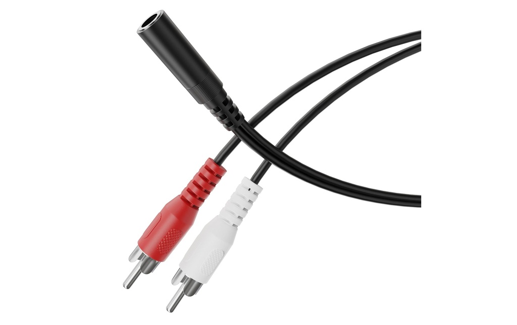 HDSupply Adaptateur audio jack 3,5 mm, femelle - Cinch