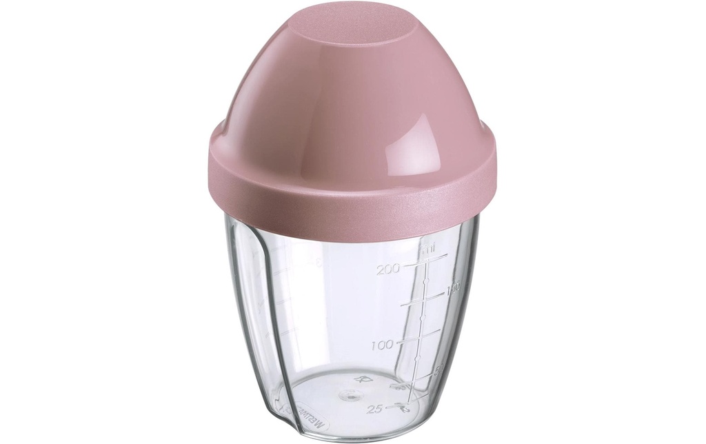 Westmark Gobelet de mixage et d'agitation Œuf de mixage 0.25 l, rose
