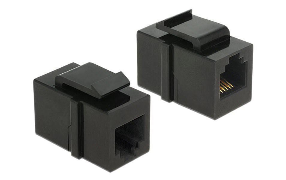 Delock Module Keystone RJ-12 Noir