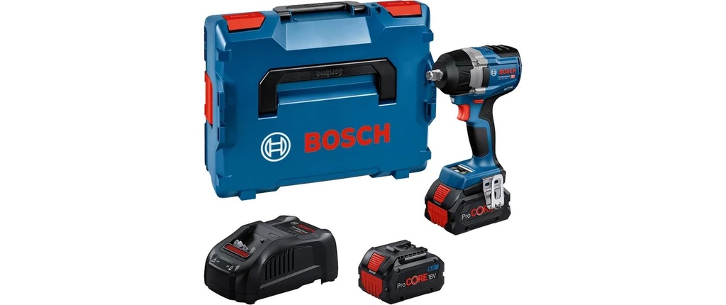 Bosch Professional Visseuse à chocs sans fil GDS 18 V-750 C 2x batterie en L-BOXX