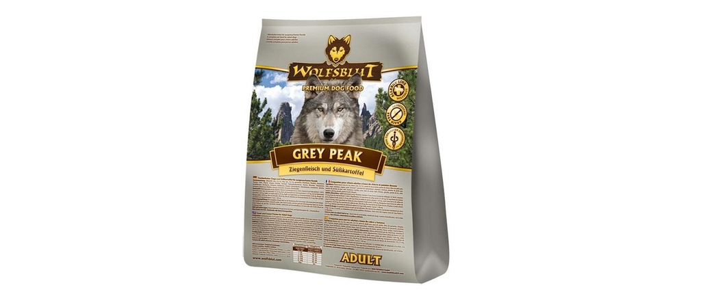 Wolfsblut Alimentation sèche Dog Grey Peak Adult, 12.5 kg