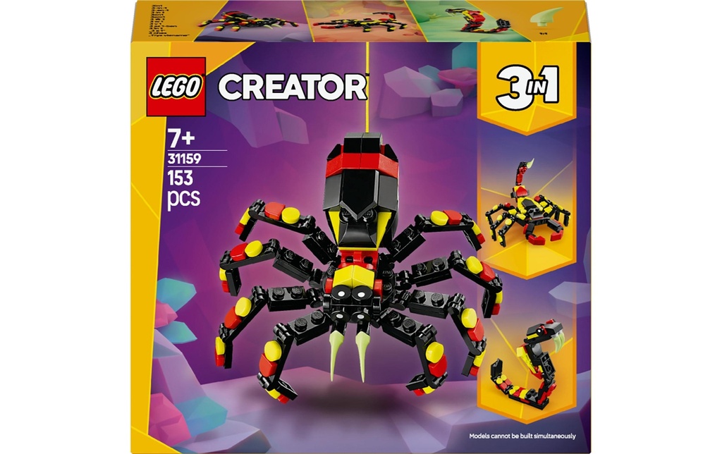 LEGO® Creator Des animaux sauvages: Araignée surprise 31159
