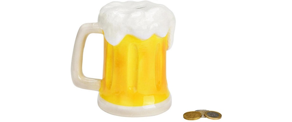 G. Wurm Tirelire Bière 14 x 14 x 11 cm