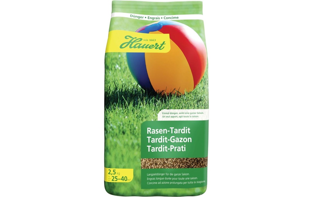 Hauert Engrais longue durée Rasen-Tardit 2,5 kg