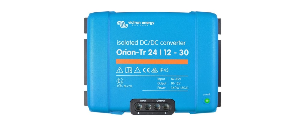 Victron Convertisseur de tension DC/DC Orion-Tr 24-12 V 30A, 360 W