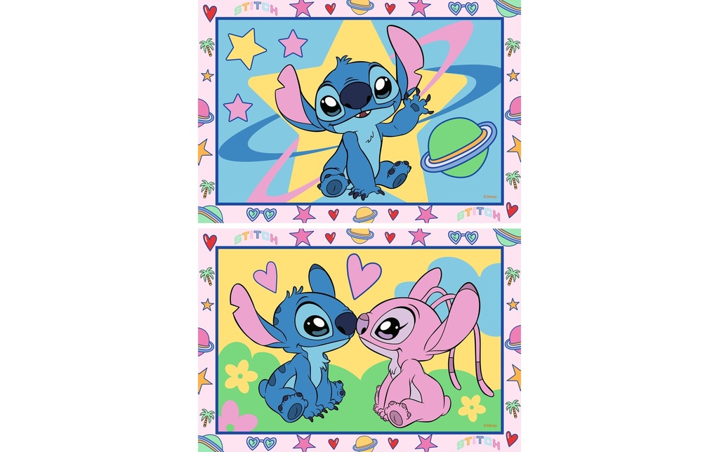Ravensburger Peinture par numéros Junior Disney Stitch & Angel