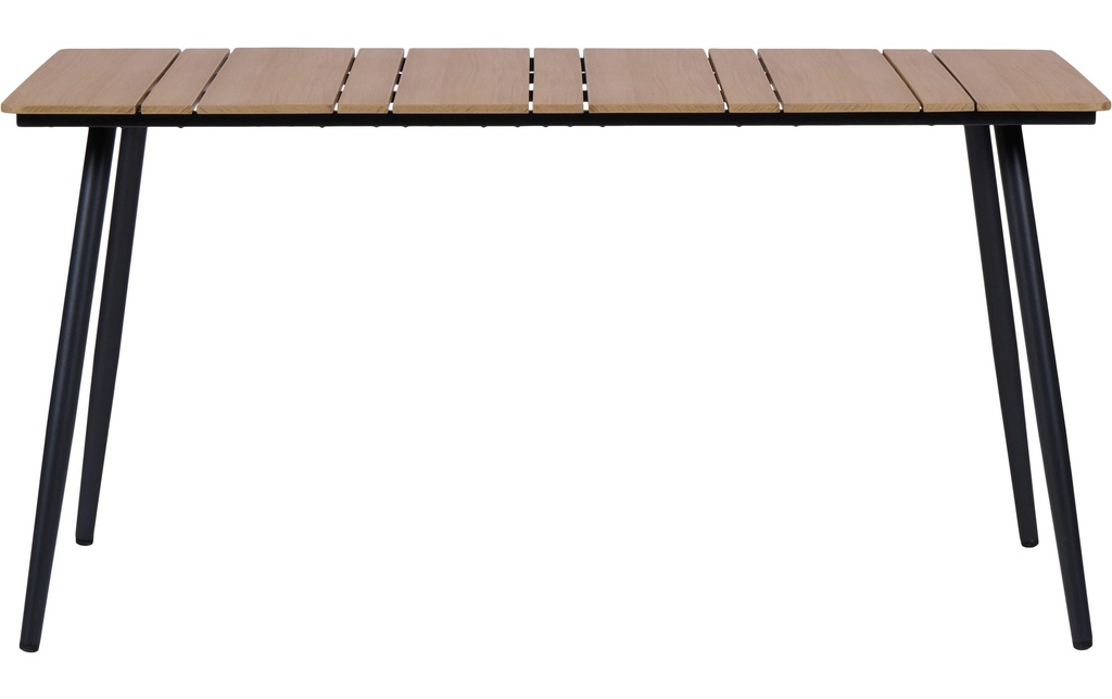 Schou Hugo 146 x 85 x 74cm – noir, teck