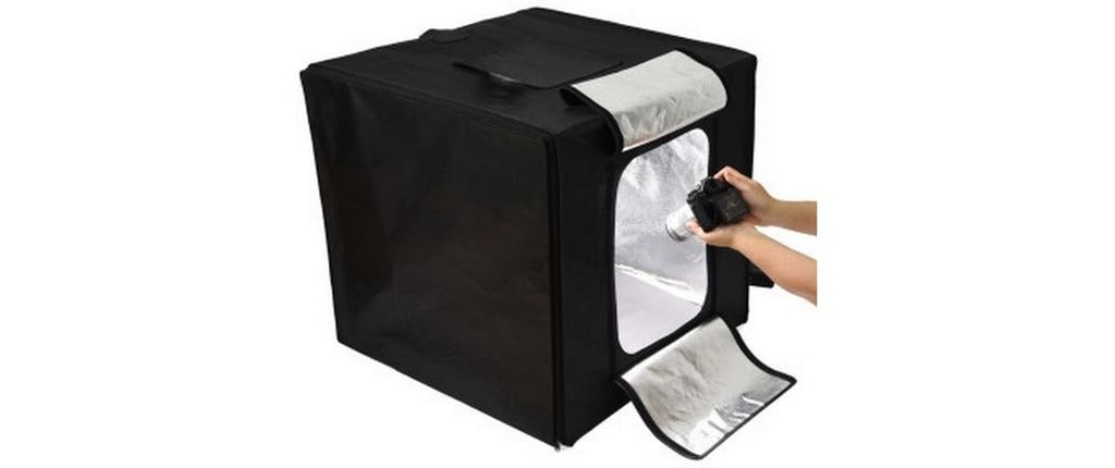 Godox Boîte studio LST80 Mini studio photo à triple LED